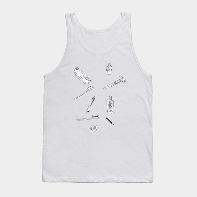 Bathroom objects Tank Top by Slownessi